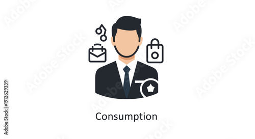 Modern Consumer Profile Icon: Lifestyle, Spending Habits, and Market Consumption Analysis