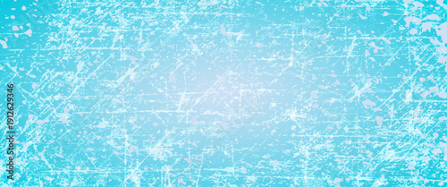 Winter blue background with a hockey scratched ice texture.Vector ilustration EPS10