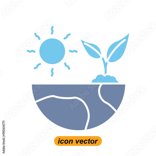 biodiversity icons. Flat illustrations of biodiversity vector icons for the web. Vector illustrations of company icons.