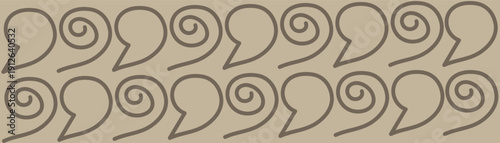 Ancient spiral pattern on beige background