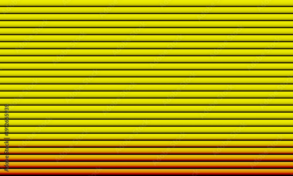 Fototapeta premium Yellow and Red Scanline Gradient Background for Tech