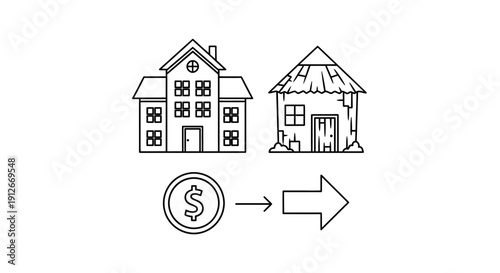 House Renovation Concept: From Dilapidated to Modern Home with Investment