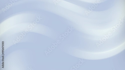 Soft gradient background with blurred pale blue and white flowing waves