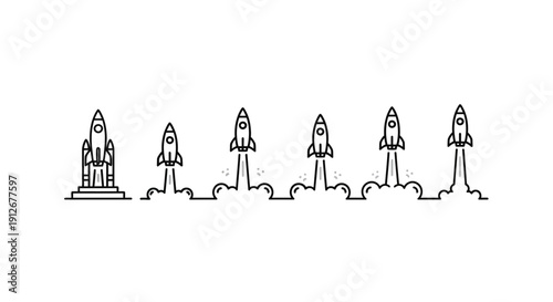 Rocket Launch Sequence: From Ground to Orbit, Inspiring Innovation and Progress