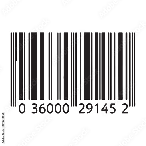 This is a close-up image of a standard barcode with numbers printed below it. The barcode consists of vertical black lines of varying thicknesses on a white background, with a series of digits printed