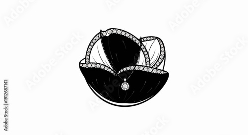 A black handbag with a diamond necklace and diamond embellishments