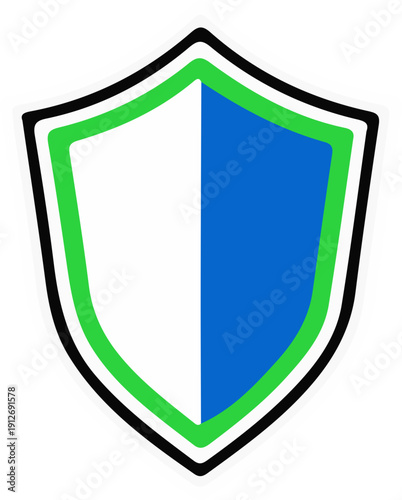 Bipartisan Shield Icon