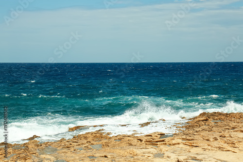 View of beautiful seashore ...