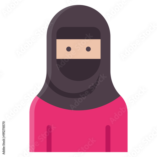 Woman Wearing Hijab