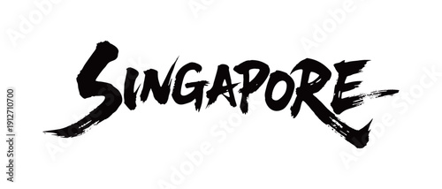 SINGAPORE Handwriting
