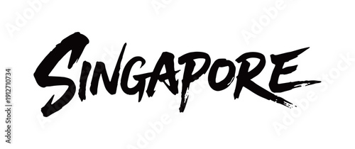 SINGAPORE Handwriting
