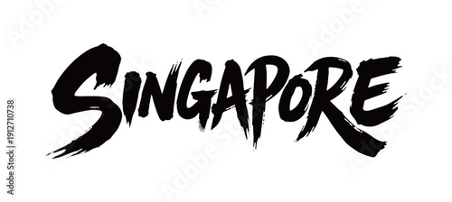 SINGAPORE Handwriting
