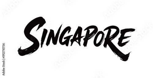 SINGAPORE Handwriting
