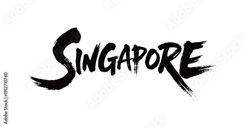 SINGAPORE Handwriting
