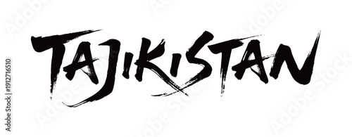 TAJIKISTAN Handwriting
