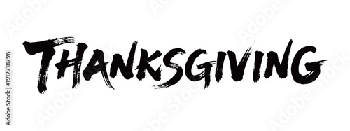 THANKS GIVING Handwriting
