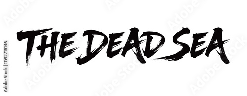 THE DEAD SEA Handwriting
