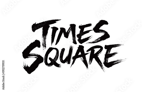 TIMES SQUARE Handwriting
