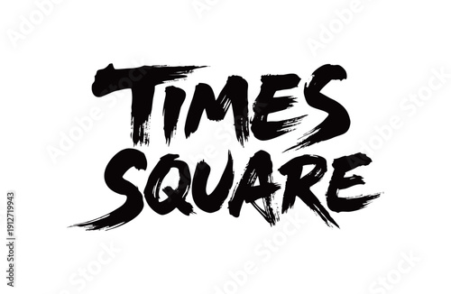 TIMES SQUARE Handwriting
