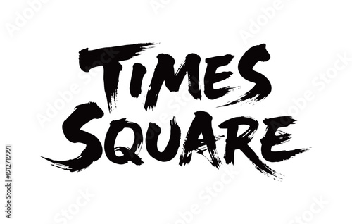 TIMES SQUARE Handwriting
