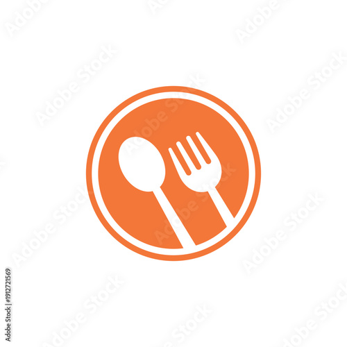 fork and spoon vector