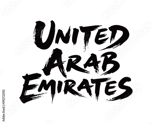 UNITED ARAB EMIRATESHandwriting
