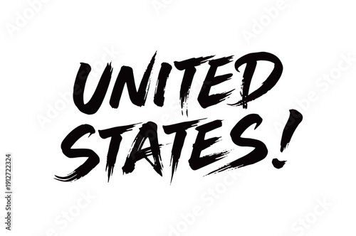 UNITED STATES! Handwriting
