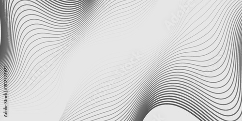 Abstract vector background with black wavy lines. EPS10