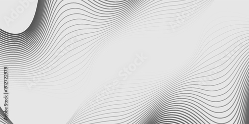 Abstract vector background with black wavy lines. EPS10
