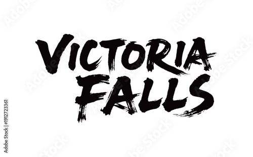 VICTORIA FALLS Handwriting
