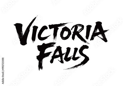 VICTORIA FALLS Handwriting
