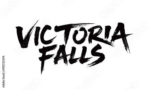 VICTORIA FALLS Handwriting
