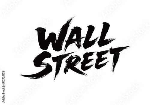 WALL STREET Handwriting

