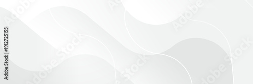 Abstract pattern white geometric banner design background.