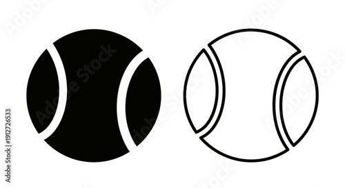 Tennis ball icon design vector illustration sports graphic symbol Vector