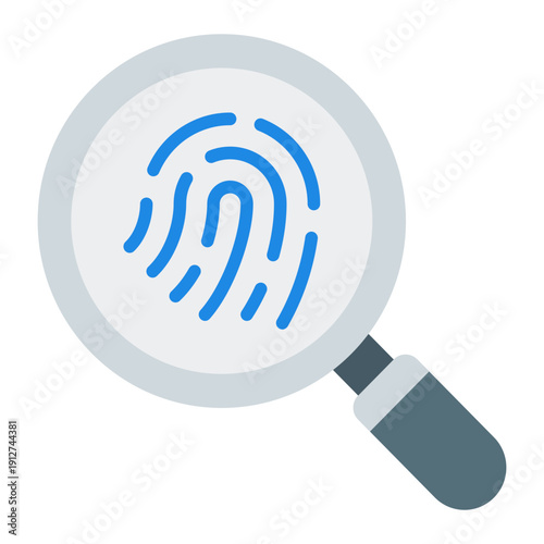 Evidence Flat Icon Vector for Anti Corruption and Management, Corporate Fraud Investigation, Governance and Legal Compliance Symbol
