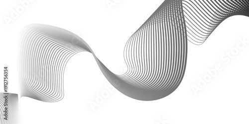 Abstract blue background with line wave. Design for technology, presentation, banner and web design. Abstract blue gradient background with waves. abstract background Abstract blue background.