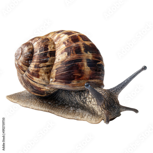 Brown Snail Side Profile