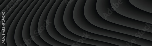 Black striped pattern background, abstract minimal dark background for busine...