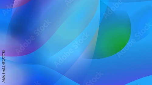 Abstract Colorful Shapes Motion Background.