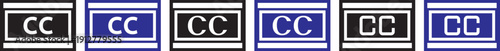 Closed caption icons. Subtitles and CC symbols. Universal Caption Symbols. accessibility, subtitles, communication symbols. Subtitles and CC symbols. Universal Caption Symbols. accessibility graphic 