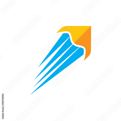 Rocket Ship Launching Fast