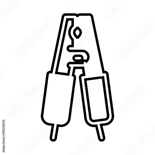 Battery clamp icon