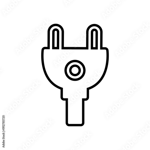 Electric socket icon
