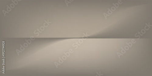 Empty grey studio background. Limbo dark bg. Product studio room. Limbo dark background. Abstract 3d backdrop for presentation. Minimal wall scene. Showcase, promotion display. Vector illustration