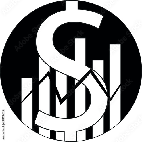 Fintech and Banking Icon  – Digital Finance, Online Payment & Investment Vector icon