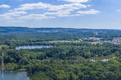 Sommer im Naabtal in der Oberpfalz rund um Münchshofen, Stadtteil von Teublitz