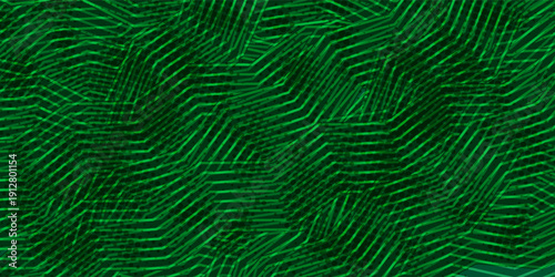 farm green banner, organic abstract background with fields. wavy green lines, natural organic products. ecology background. striped farmer green Pattern