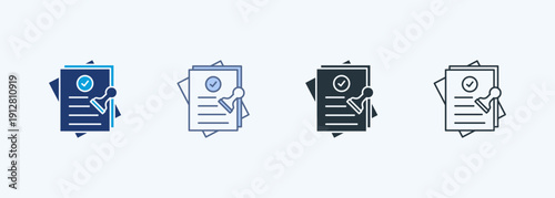 Authorization Multiple Style Icon Collection