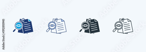 Investigation Multiple Style Icon Collection